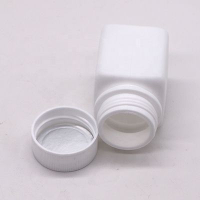 工業用薬剤 HDPE 30cc スクウェア プラスチック 錠剤 カプセル ボトル