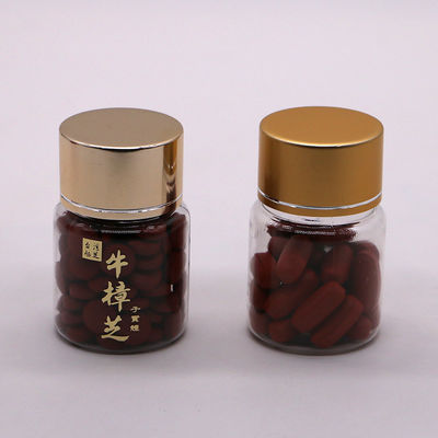 薬剤のパッケージ 35ML PET パーソナライズ可能なカラーキャップ付き小プラスチック錠剤ボトル