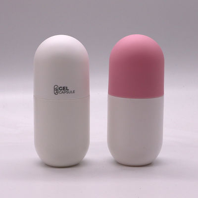 130ml HDPE カプセル形ボトル スクリューキャップを備えた栄養補助食品