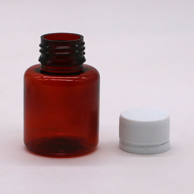 70ML PET アンバー メイプル 咳シロップ 安全蓋と熱密封付き口腔液体ボトル