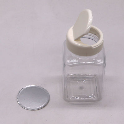 薬剤ボトル 100ml PET パーソナルカラーと様々な蓋付きの四角形のプラスチックボトル