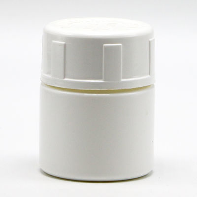 30mL HDPE 携帯型 白いプラスチック粉末 薬剤 錠剤 ボトル 子供用安全帽付き容器
