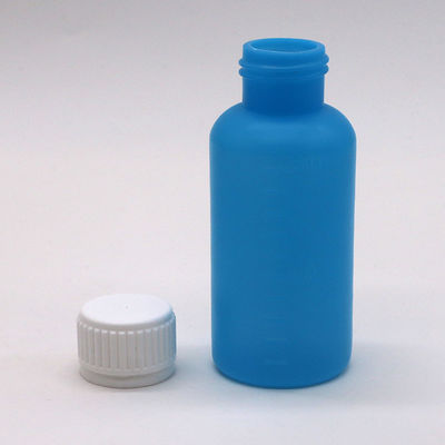 カスタマイズ可能な色 HDPE 100ml 液体空きプラスチックボトル