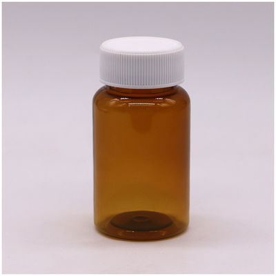 100ML PET アンバー プラスチック製薬瓶 錠剤/ビタミン/カプセルカラー用 材料 PET