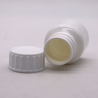 カスタマイズされたロゴ 30ml PE ホワイト 錠剤 薬瓶 スクリューキャップ 高耐久性
