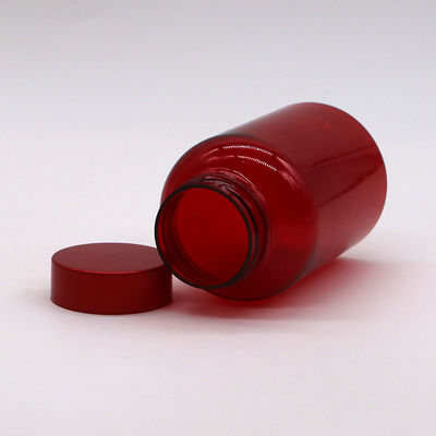PETプラスチックタイプ 175ML/6OZ CRCスクリューフリップトップキャップ付きカプセル錠剤薬瓶