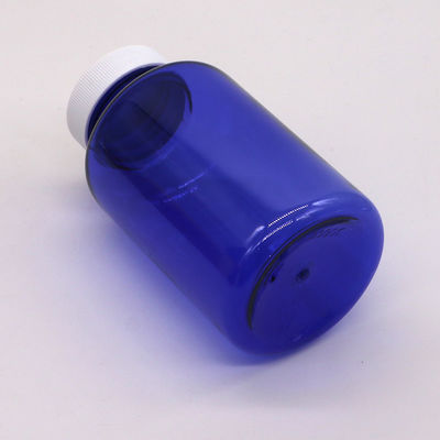 300ml/10oz 丸い形 PETプラスチックボトル 錠剤ボトル容器のためのフリップトップキャップ