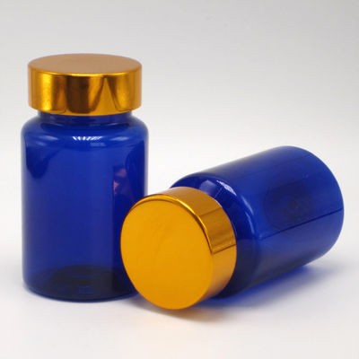 100ml PET アンバー プラスチック 錠剤/ビタミン/カプセル ボトル 子供 安全 蓋 と 螺栓 蓋