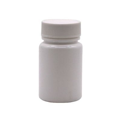 50ml PE 丸形 HDPE プラスチックボトル 薬剤 固体錠剤 カプセル 保存