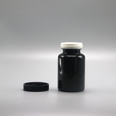 90mL PET 丸型 薬用 プラスチックボトル 固体錠剤 カプセル 保存 溶液