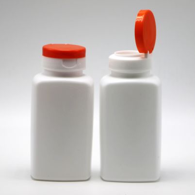 スクリーン印刷 薬剤サプリメントホルダーのためのHDPE四角形プラスチックボトル 190ml