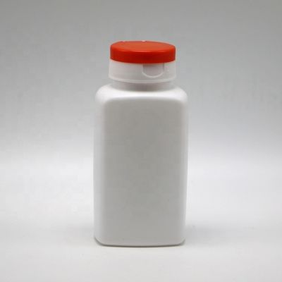 スクリーン印刷 薬剤サプリメントホルダーのためのHDPE四角形プラスチックボトル 190ml