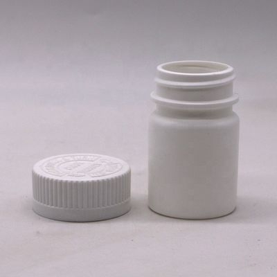 30mL 丸型 PE 薬用プラスチックボトル 固体錠剤 カプセル 保存溶液