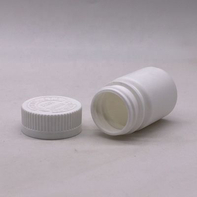 30mL 丸型 PE 薬用プラスチックボトル 固体錠剤 カプセル 保存溶液