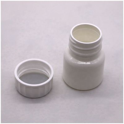 30mL 丸型 PE 薬用プラスチックボトル 固体錠剤 カプセル 保存溶液