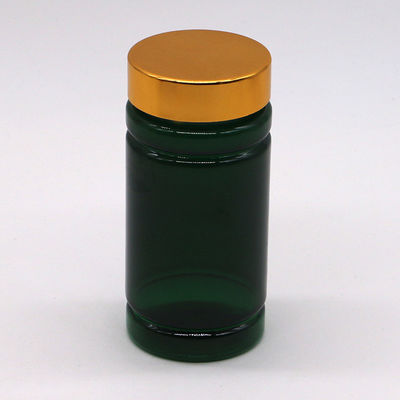 175ML 容量 PET プラスチック カプセル CRC スクリップ フリップ トップ カップ付き 薬剤 ボトル