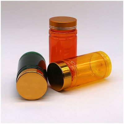 175ML 容量 PET プラスチック カプセル CRC スクリップ フリップ トップ カップ付き 薬剤 ボトル