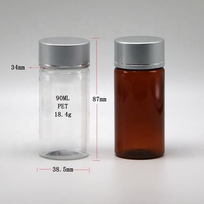 工業用薬剤 錠剤とカプセル用90ml PET直管容器