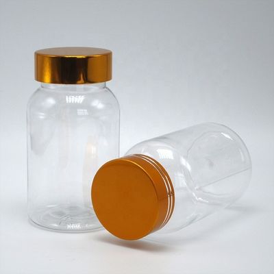 120ml 広口 フリップ トップ キャップ PET ボトル パーソナライズド 錠剤 ボトル サプリメント 容器