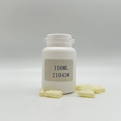150ml容量のプラスティック薬剤カプセルサプリメントボトル