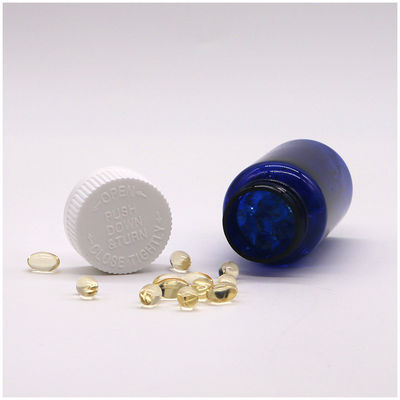 75ml 丸い形 PET プラスチックボトル 螺旋蓋とカスタムラベル印刷サービス