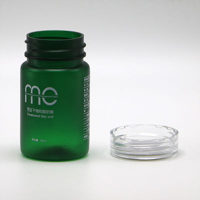 薬剤粉末カプセル 70ml PETプラスチックボトル スクリューキャップとラベル印刷