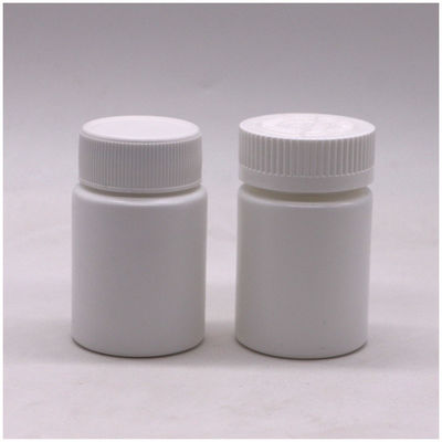 80ml HDPE ボトル 広口 空きカプセル コンテナ 螺栓蓋と子供用安全蓋