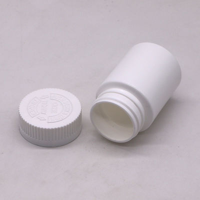 80ml HDPE ボトル 広口 空きカプセル コンテナ 螺栓蓋と子供用安全蓋