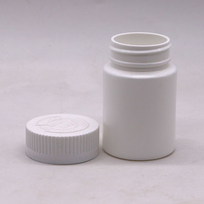 80ml HDPE ボトル 広口 空きカプセル コンテナ 螺栓蓋と子供用安全蓋