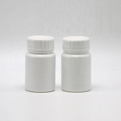 容量 30ml HDPE 携帯型 白いプラスチック製の錠剤容器 子供用安全蓋付き