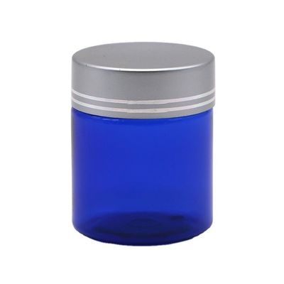 再充填可能な40ml/1.3oz PET錠剤 カプセル シルバーアルミニウムスクリューキャップの魚油ボトル