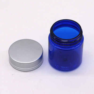 再充填可能な40ml/1.3oz PET錠剤 カプセル シルバーアルミニウムスクリューキャップの魚油ボトル