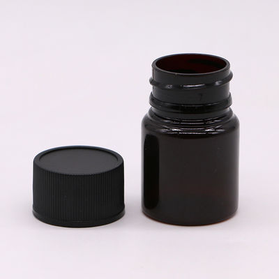 再生可能なBPAフリー素材 25ml PET 固体薬用プラスチック錠剤ボトル