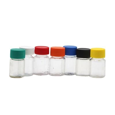 15ml カスタム サービス PET プラスチック 錠剤 ボトル 子どもの安全帽子 再生可能 BPA 無