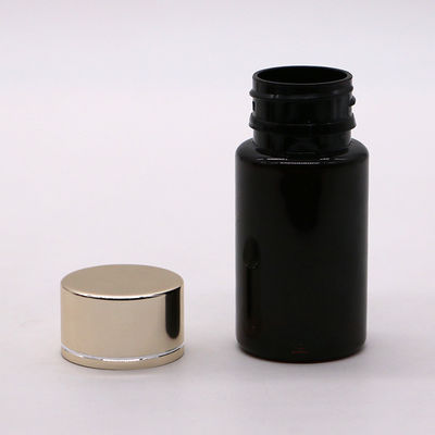 GMP 50ML PET プラスチック 薬剤錠剤 錠剤 ボトル コンテナ 金銀コーティング キャップ