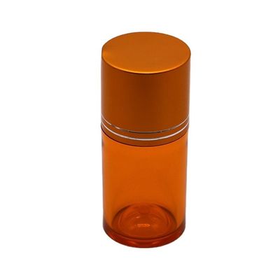 再充填可能な60ml PET錠剤 カプセル 金銀 アルミ製 スクリューキャップ付き 魚油ボトル