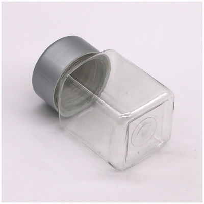 60ml PET プラスチックの四角ボトル 錠剤用のプラスチックスクリューキャップ カプセル