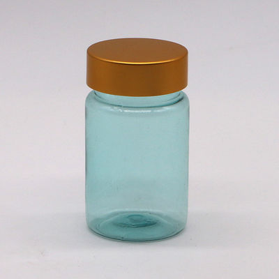 保健 70ML PET プラスチック カプセル 錠剤 ボトル 金銀 カップ