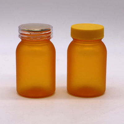 100ml 丸いPET カスタマイズされた色 薬剤類 プラスチックのサプリメント 薬剤ボトル