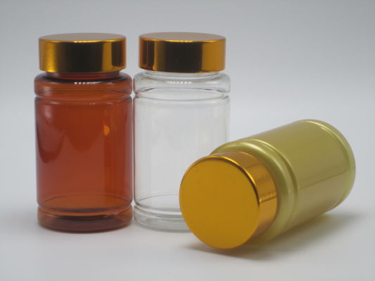 幼児耐性ステリルデザインのPETプラスチックボトル 錠剤 錠剤 カプセル 100ml
