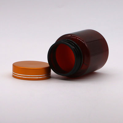 黄金コーティングキャップ 錠剤用のPET薬剤ボトル 錠剤カプセル 100cc 再充填可能で無菌
