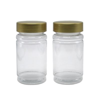 PETカラー 120ml バンブー形プラスチックボトル 錠剤 カプセル タブレット 薬剤サプリメント