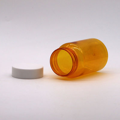 無料サンプル 150ML/CC PET プラスチック オレンジボトル 薬剤 錠剤 サプリメント ボトル