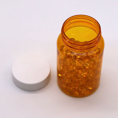 無料サンプル 150ML/CC PET プラスチック オレンジボトル 薬剤 錠剤 サプリメント ボトル
