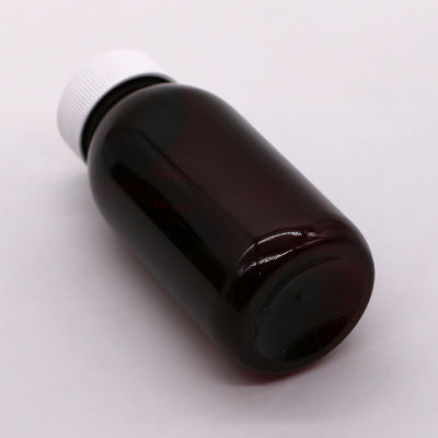 切断可能 180ML PET 丸型 消毒 咳シロップ 幼児用安全蓋付き口服用液体ボトル
