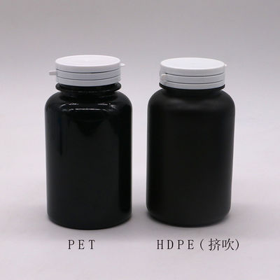 カスタマイズ カラー PET 250ml 薬剤カプセル容器のための丸いプラスチックボトル