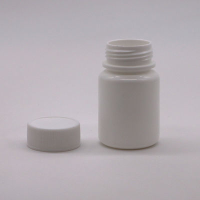 30mL HDPE 携帯型 白いプラスチック粉末 薬剤 錠剤 ボトル 子供用安全帽付き容器