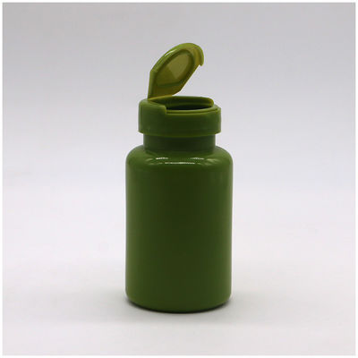 プラスチックHDPEボトル 150ml 5oz 広い口 空きカプセル容器 フリップキャップ