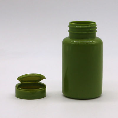 プラスチックHDPEボトル 150ml 5oz 広い口 空きカプセル容器 フリップキャップ