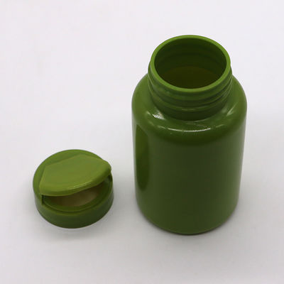 プラスチックHDPEボトル 150ml 5oz 広い口 空きカプセル容器 フリップキャップ